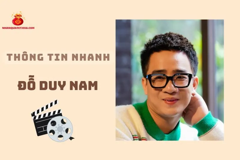 Thông tin nhanh về diễn viên Đỗ Duy Nam