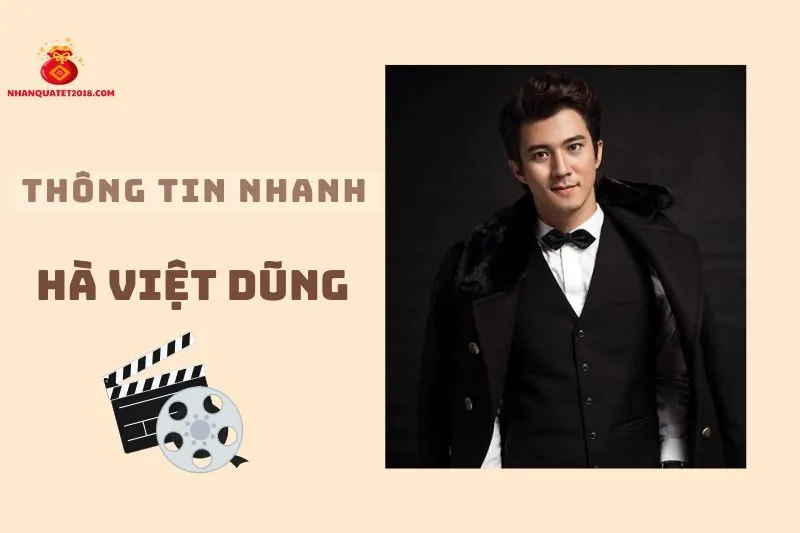 Thông tin nhanh về diễn viên Hà Việt Dũng