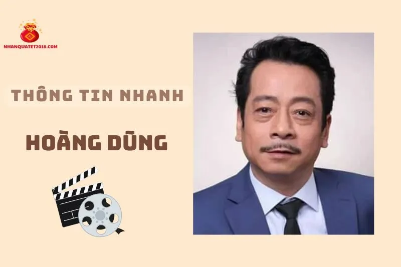 Thông tin nhanh về nghệ sĩ Hoàng Dũng