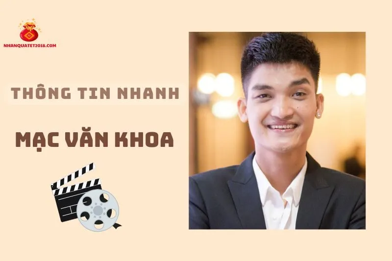 Thông tin nhanh về diễn viên Mạc Văn Khoa